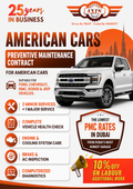 Preventive Maintenance Contract (PMC) for American Cars
