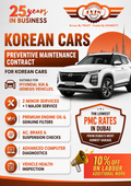 Preventive Maintenance Contract (PMC) for Korean Cars