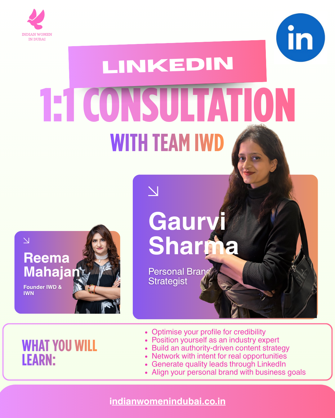 LinkedIn 1:1 Personal Branding & Growth Session