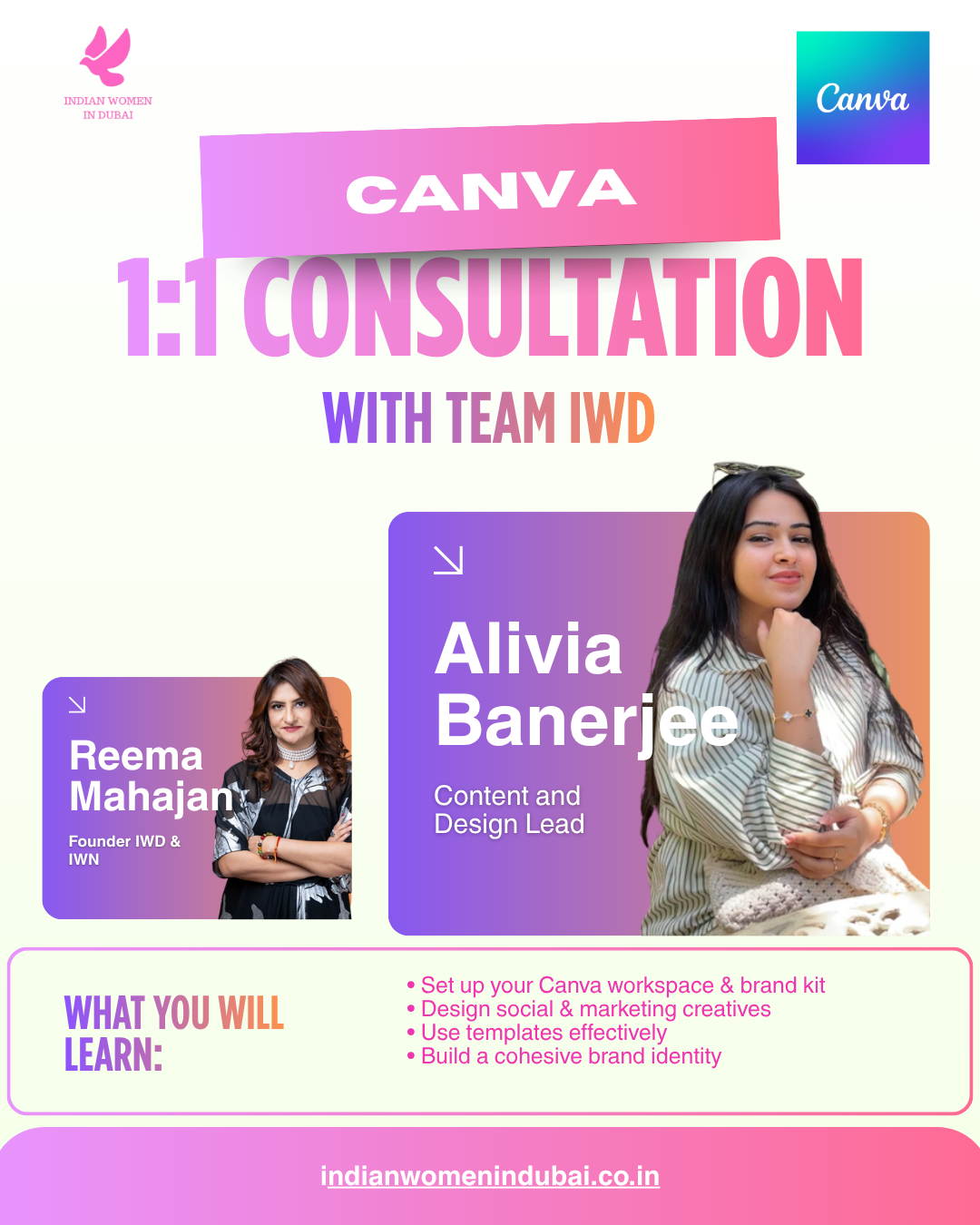 Canva 1:1 Design & Branding Session