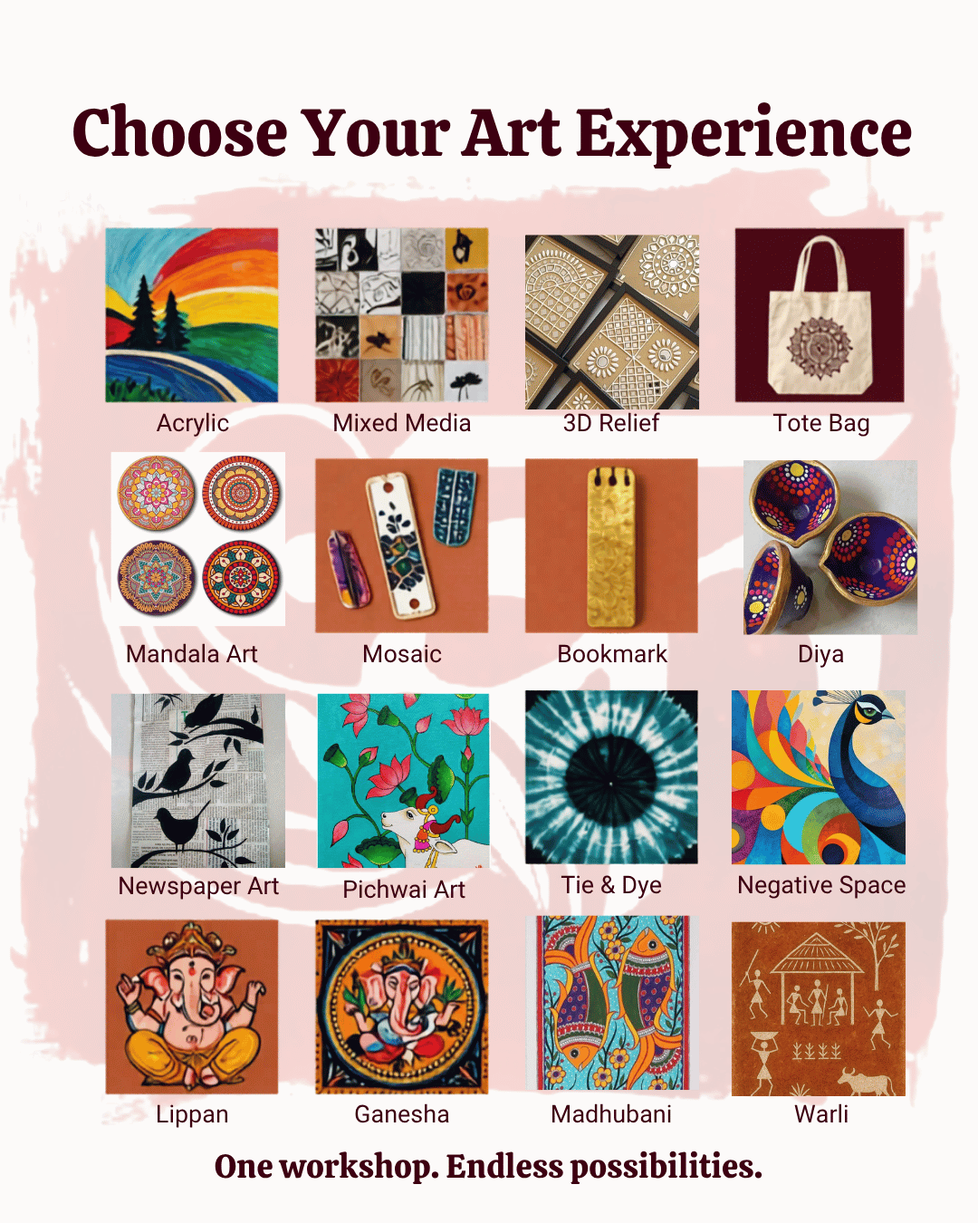 Customized Art Workshop Experiences