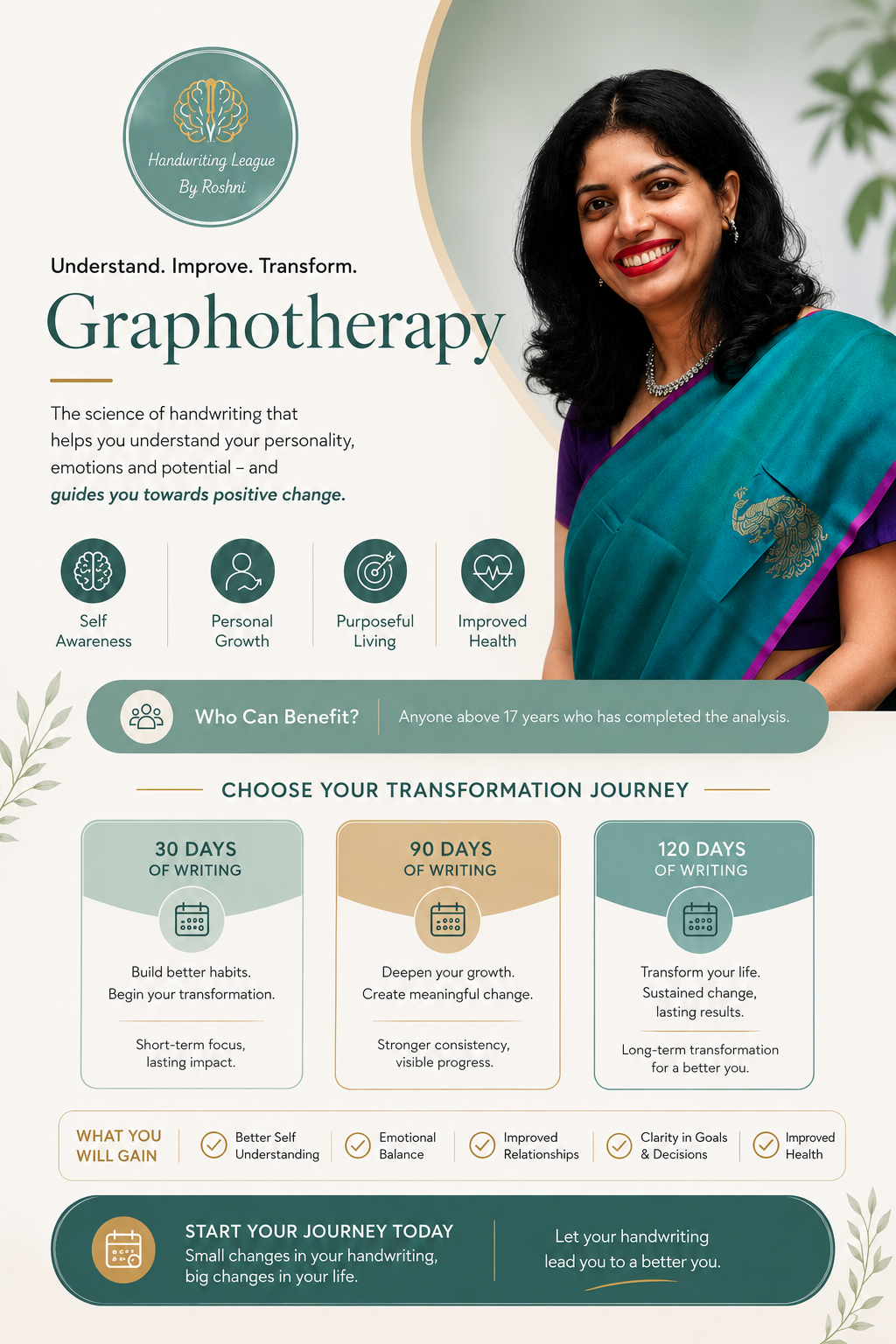 Graphotherapy & Handwriting Transformation Program