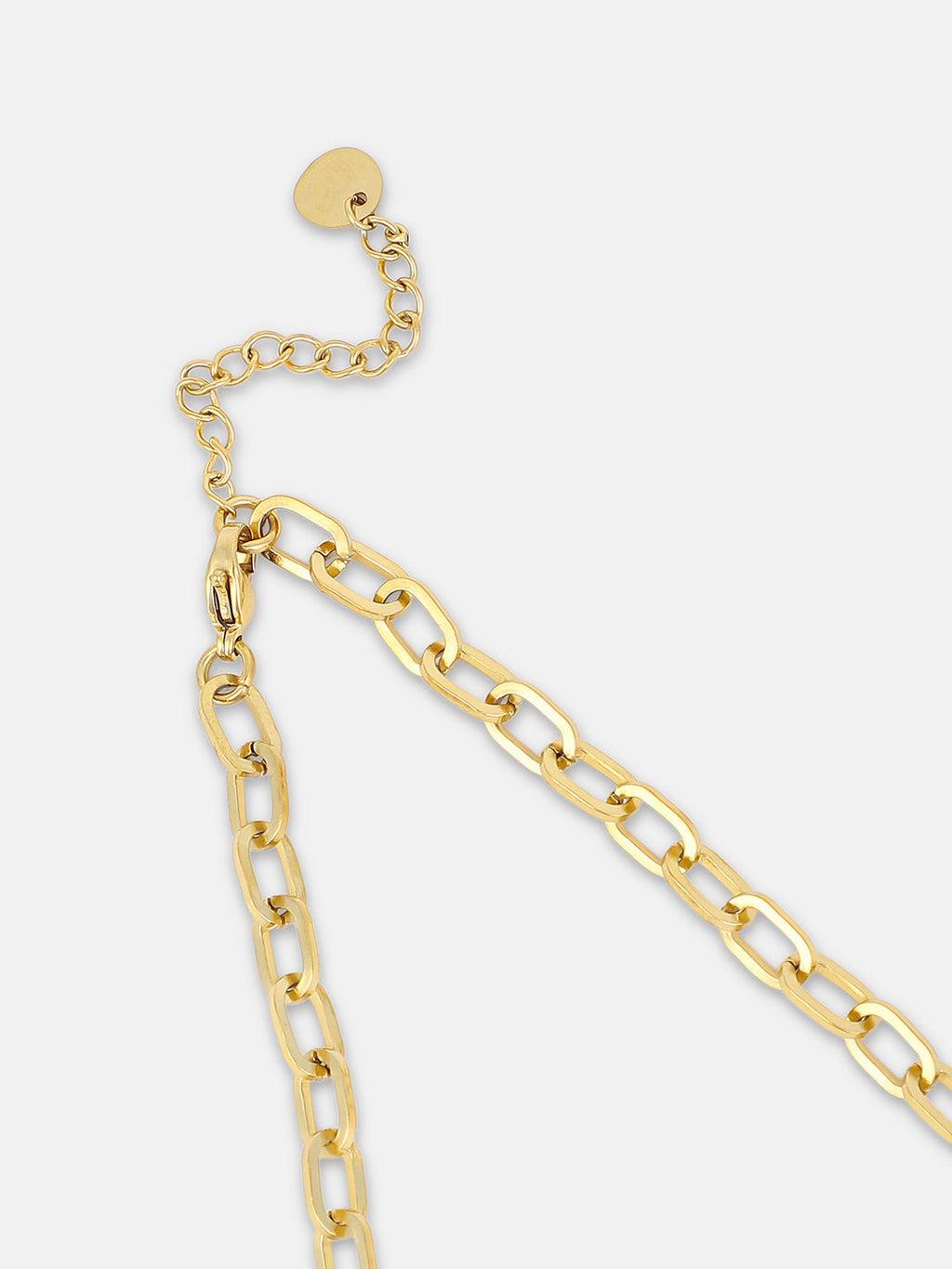 French Accent - The Industrial Orb Chain Necklace - California Gold