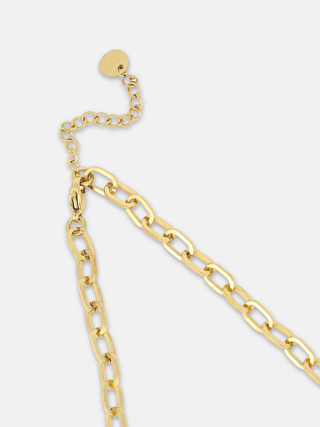 French Accent - The Industrial Orb Chain Necklace - California Gold