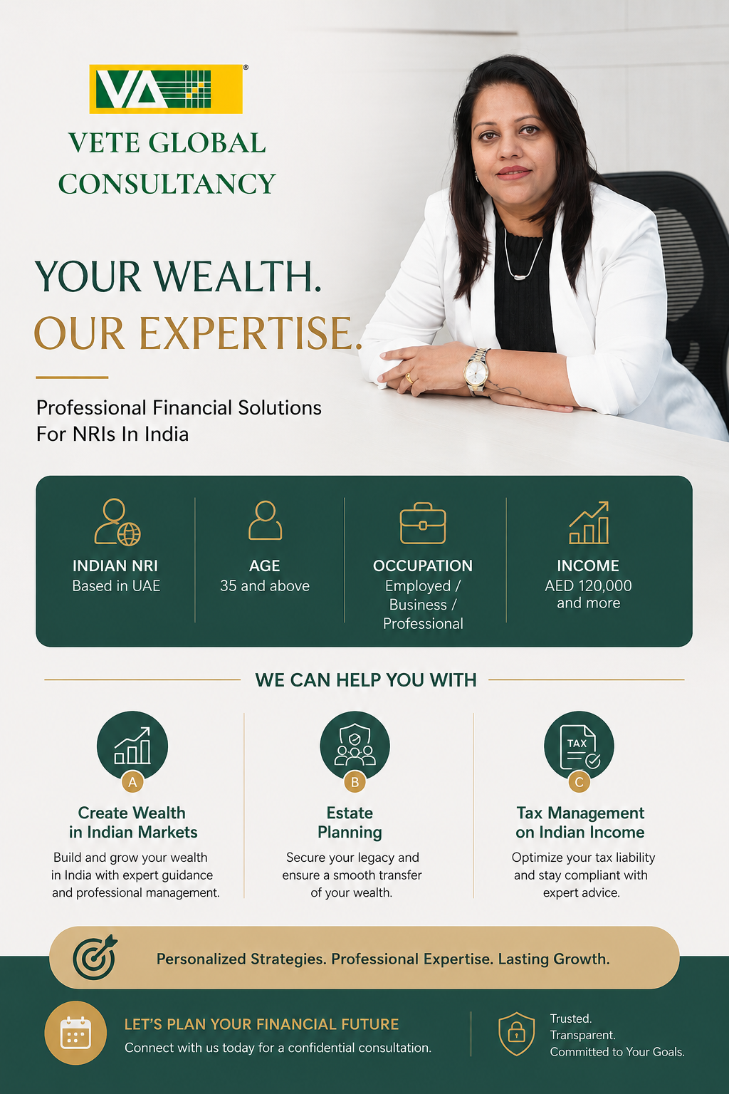 VETE GLOBAL CONSULTANCY – NRI Wealth & Financial Planning Services