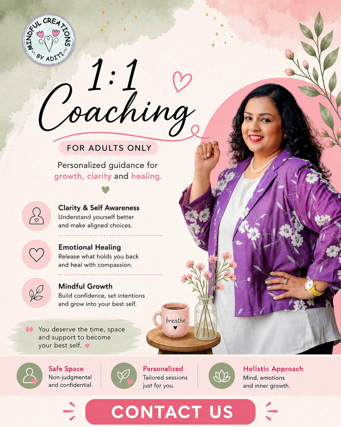 Life Coaching for Personal Growth & Emotional Wellness