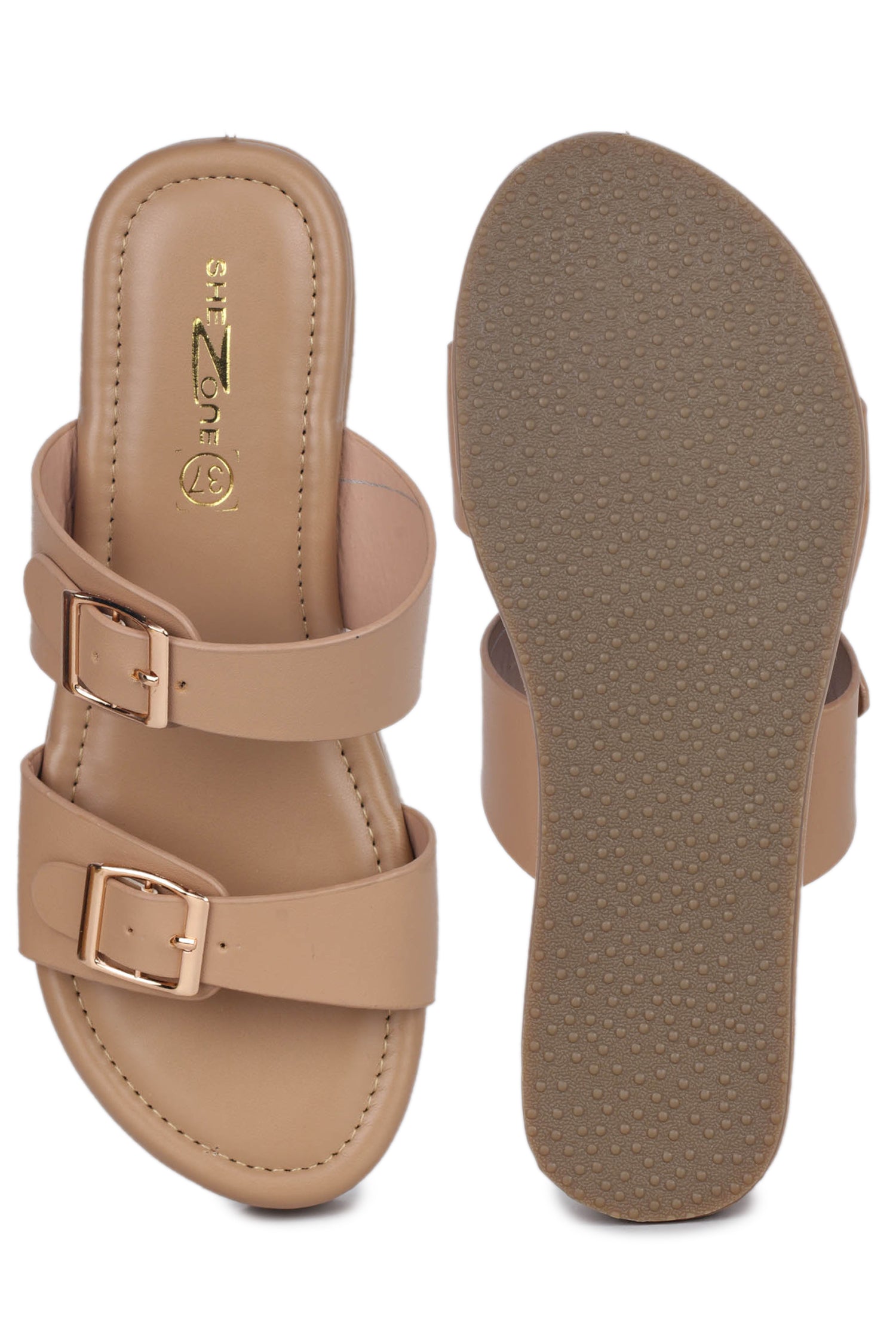 Casual Fashion Sandals 2.5 Inches Wedge Open Back Round Toe Heels